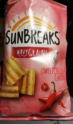 Sunbreaks Wavy Grains Sweet Chilli Flavour - 8710398508379