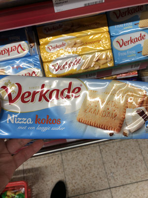 Verkade Trommelbiscuits Nizza Kokos - 8710412973572