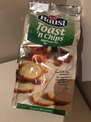 Haust Toast 'N Chips Knoflook - 8710445018479