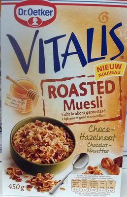 Vitalis Roasted Muesli Chocolat Noisettes - 8710466278524