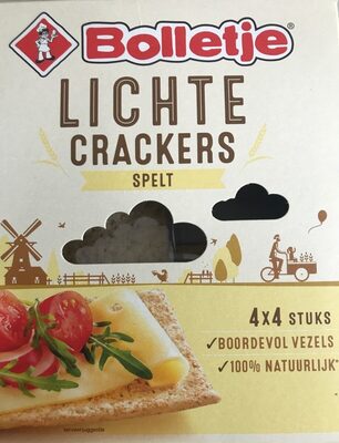 Lichte crackers spelt - 8710482532488