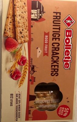 Fruitige crackers - Rood fruit - 8710482533508