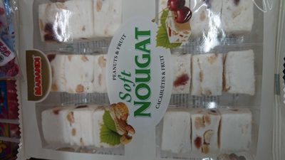 Nougat Soft (Cacahuètes et fruits) - 8710486119388
