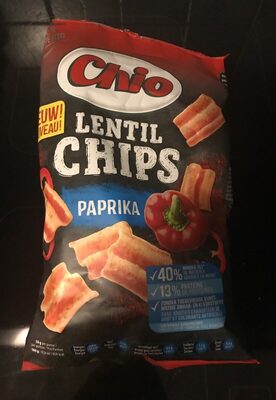 Lentil Chips Paprika - 8710532456061