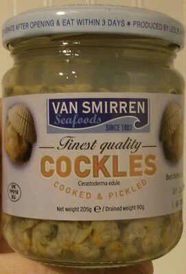 Cockles cooked & pickled - 8710557018688