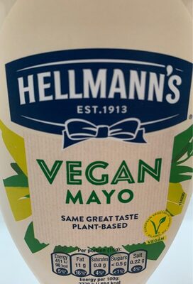 Hellmann's vegan mayo - 8710604794862
