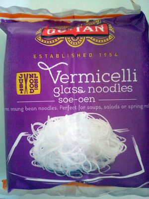 Vermicelli glass noodles soe-oen - 8710605092035