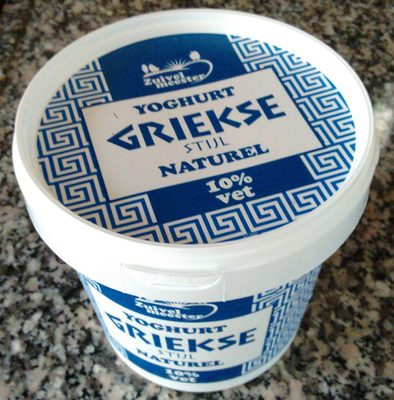 Yoghurt Griekse stijl naturel - 8710624240837