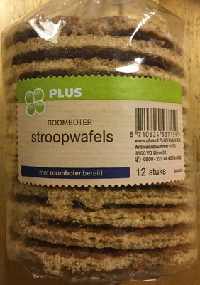 Roomboter stroopwafels - 8710624537159