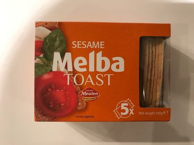 Melba Toast Sesame - 8710649000331