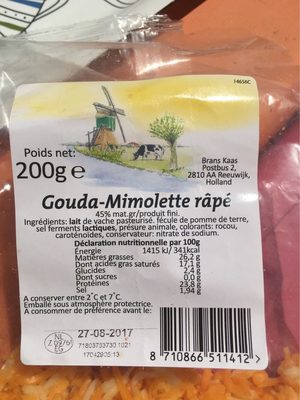 Gouda mimolette rape - 8710866511412