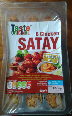 6 chicken satay - 8710868030225