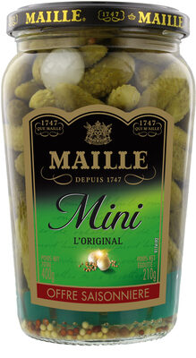 Maille Cornichons Mini L'Original 210g Offre Saisonnière - 8710908892714