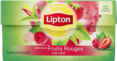 Lipton Thé Vert Fruits Rouges 25 Sachets - 8710908912405
