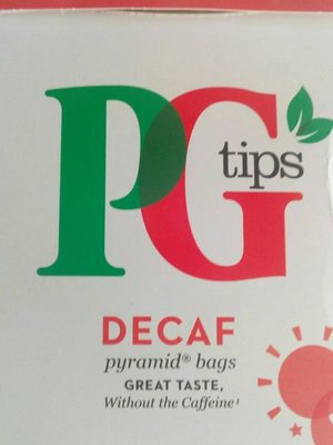 PG Tips Decaf Pyramid Tea Bags X160 - 8710908917868