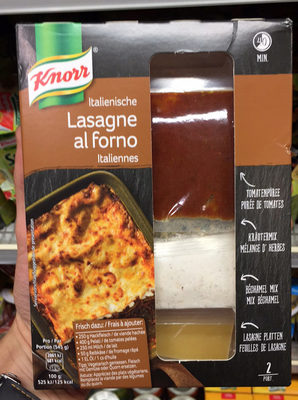 Lasagne al forno Italiennes - 8710908920325
