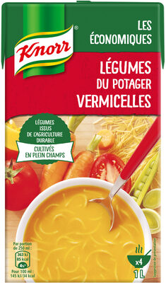 Knorr Soupe Légumes du Potager Vermicelles 1l - 8710908954399