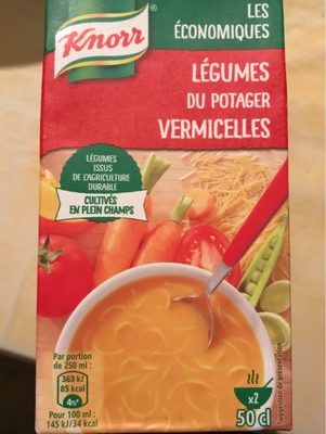 Soupe légumes du potager vermicelles - 8710908954542