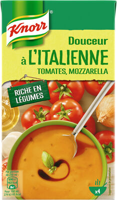 Knorr Soupe Liquide Douceur à l'italienne tomates mozzarella 1l - 8710908961298