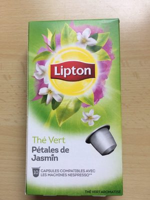 Lipton Thé Vert Pétales de Jasmin 10 Capsules - 8710908962974