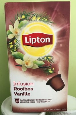 Lipton Infusion Rooibos Vanille 10 Capsules - 8710908963636