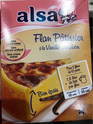 Flan pâtissier à la vanille bourbon - 8710908976049