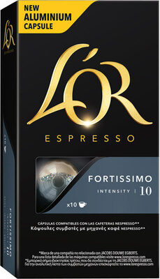 Espresso Fortissimo intensidad 10 - 8711000357507