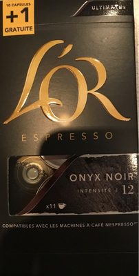 L or espresso onyx noir 10+1 capsules - 8711000368183