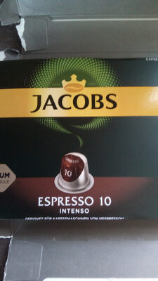Jacobs Espresso 10 Intenso Kaffekapseln 20ST 104G - 8711000371190