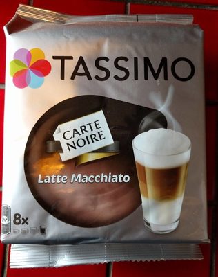 Tassimo Carte Noire Latte Pods X8 - 8711000504444