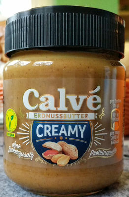 Calvé Erdnussbutter Creamy 210 g - 8711200337941