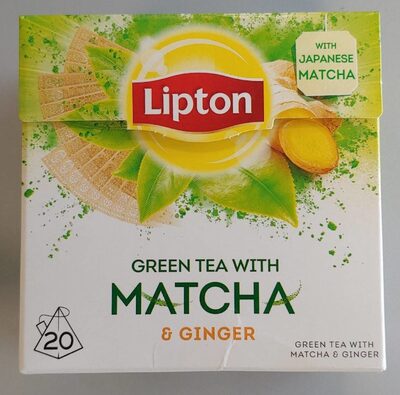 Green Tea with Matcha&Ginger - 8711200353040