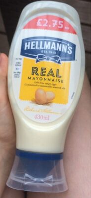 Hellmans mayonnaise - 8711200426218