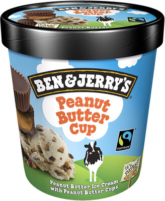 Ben & Jerry's Glace Pot Peanut Butter Cup Cacahuète 500ml - 8711200590810