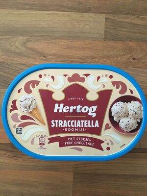 Hertog Stracciatella Roomijs - 8711327338388