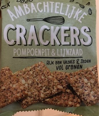 Crackers Graine de Citrouille et Graine de Lin - 8711513324201