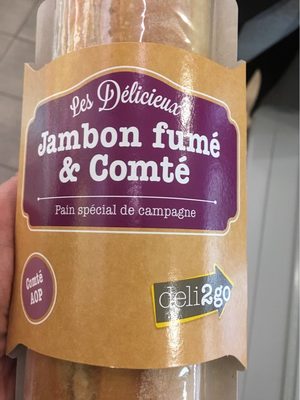 Sandwich jambon fumé & comté - 8711533032100
