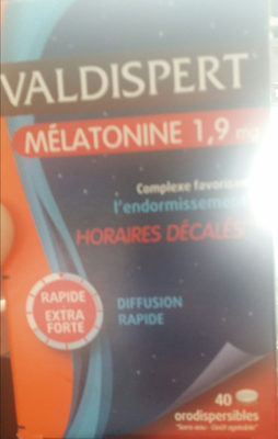 Valdispert Mélatonine 1,9 MG 40 Comprimés Orodispersibles - 8711744051426
