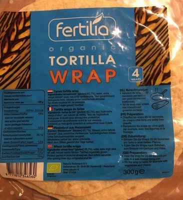 Organic tortilla wrap - 8711812346560