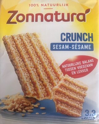 Zonnatura Barres Sésame Crunch - 8711812407575