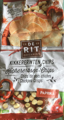 De Rit Kichererbsen Chips Paprika, 80 GR Beutel - 8711812414597