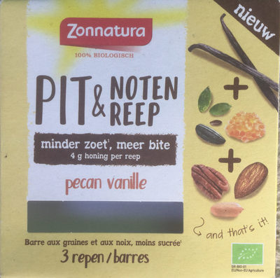 Pit & notenreep pecan vanille - 8711812415709