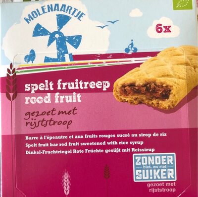 Spelt fruitreep rood fruit - 8711812438166