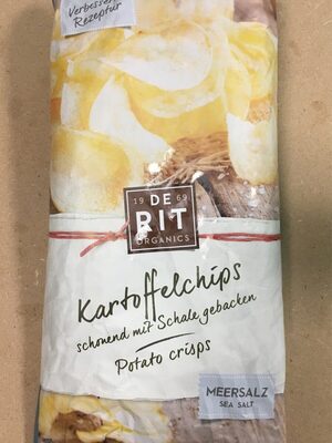 De Rit Kartoffelchips Meersalz,125 GR Packung - 8711823122207