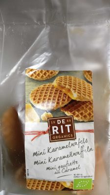 Mini Gaufrettes Au Caramel Bio - 150G - De Rit - 8711823196239