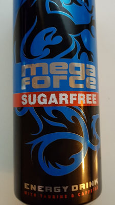 mega force Sugarfree Energy Drink 25 cl. - 8711900012612