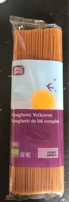 Spaghetti de blé complet - 8711997000974
