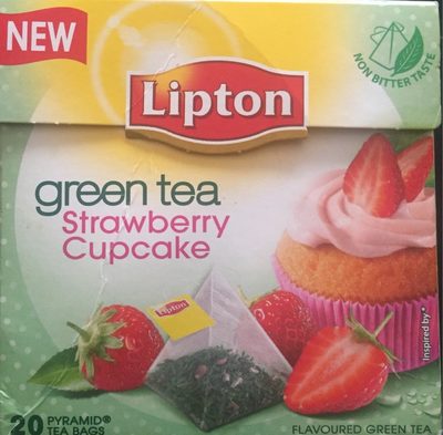 Lipton Green Tea Strawberry Cupcake, Strawberry Cu... - 8712100333675