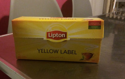 Lipton Yellow Label Thé Noir 30 Sachets - 8712100369582