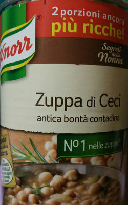 Knorr Zuppa di ceci antica bontà contadina - 8712100376818